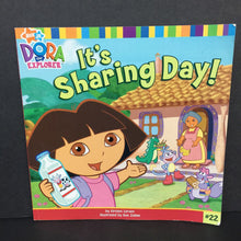 Load image into Gallery viewer, It&#39;s Sharing Day! (Dora the Explorer) (Kirsten Larsen) -character paperback
