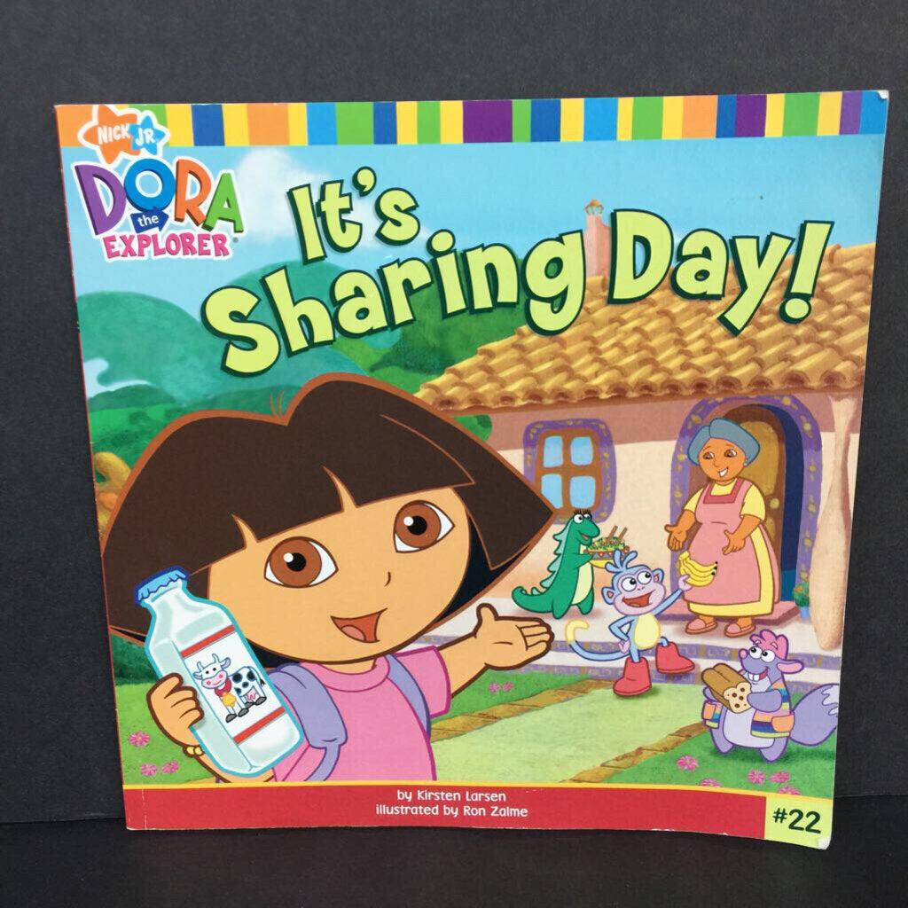 It's Sharing Day! (Dora the Explorer) (Kirsten Larsen) -character paperback