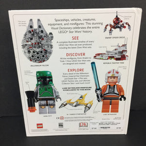 Lego Star Wars Visual Dictionary (DK) -character hardcover