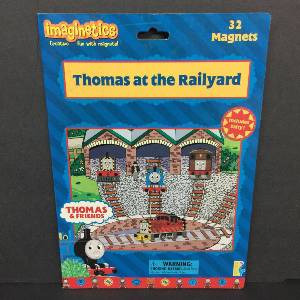 Thomas at the Railyard (Thomas & Friends) -character activity paperback