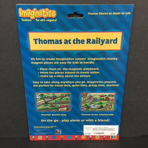 Thomas at the Railyard (Thomas & Friends) -character activity paperback