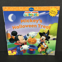 Load image into Gallery viewer, Mickey&#39;s Halloween Treat (Disney Mickey Mouse Clubhouse) (Mickey &amp; Friends) (Season: Fall, Holiday: Halloween) -character paperback
