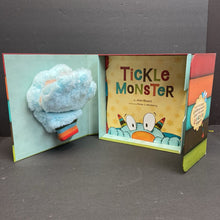 Load image into Gallery viewer, Tickle Monster Laughter Kit - Book &amp; Mittens (Josie Bissett) -hardcover
