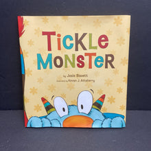 Load image into Gallery viewer, Tickle Monster Laughter Kit - Book &amp; Mittens (Josie Bissett) -hardcover

