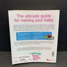 Load image into Gallery viewer, The Everything Baby Names Book From Classic To Contemporary 50000 Baby Names That You And Your Child Will Love (June Rifkin) -nursery parenting paperback
