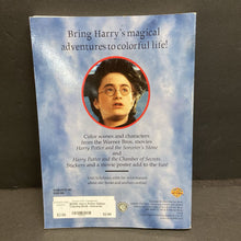 Load image into Gallery viewer, Harry Potter Deluxe Coloring Book -character activity paperback
