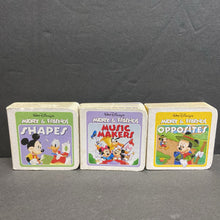 Load image into Gallery viewer, 9pk Mickey &amp; Friends Mini Board Books Set -character board
