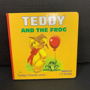 Teddy and the Frog (Teddy's Friends) -board