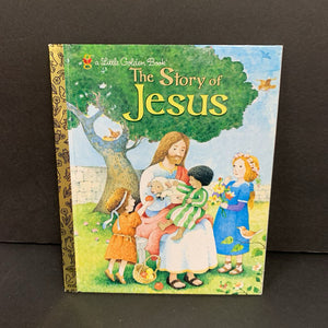 The Story of Jesus (Jane Watson) (Golden Book) -religion harcover
