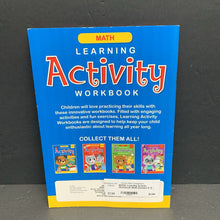 Load image into Gallery viewer, Learning Activity Workbook Math (Grades K-1) -workbook paperback
