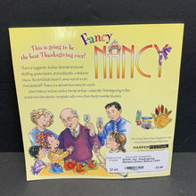 Load image into Gallery viewer, Our Thanksgiving Banquet (Fancy Nancy) (Jane O&#39;Connor &amp; Robin Preiss Glasser) (Season: Fall, Holiday) -character paperback
