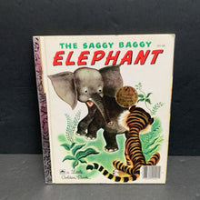 Load image into Gallery viewer, The Saggy Baggy Elephant (Golden Book) -hardcover
