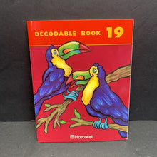 Load image into Gallery viewer, Decodable Book 19: Vowel Digraph (Harcourt) -reader paperback
