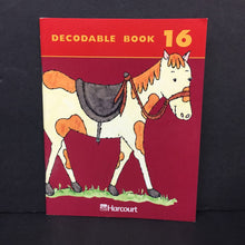 Load image into Gallery viewer, Decodable Book 16: Digraph (Harcourt) -reader paperback
