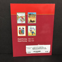 Load image into Gallery viewer, Decodable Book 12: Diphthong (Harcourt) -reader paperback
