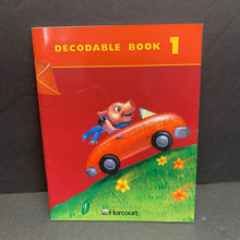 Load image into Gallery viewer, Decodable Book 1: Phonogram (Harcourt) -reader paperback
