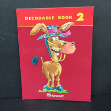 Load image into Gallery viewer, Decodable Book 2: Phonogram (Harcourt) -reader paperback
