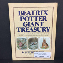 Load image into Gallery viewer, Beatrix Potter Giant Treasury (Peter Rabbit) (Vintage Collectible 1980) -character hardcover
