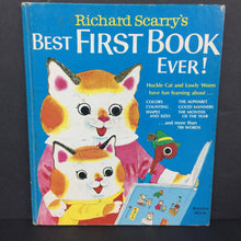 Load image into Gallery viewer, Richard Scarry&#39;s Best First Book Ever -hardcover
