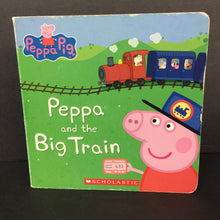 Load image into Gallery viewer, Peppa and the Big Train (Peppa Pig) -character board
