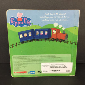 Peppa and the Big Train (Peppa Pig) -character board