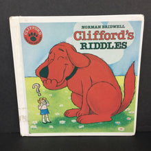 Load image into Gallery viewer, Clifford&#39;s Riddles (Clifford the Big Red Dog) (Norman Bridwell) -character hardcover
