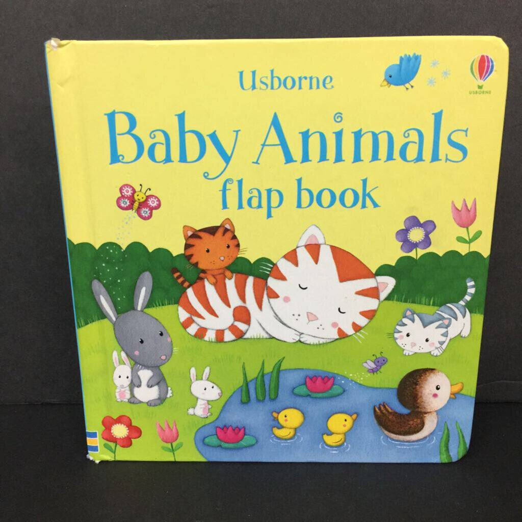 Baby Animals Flap Book (Usborne) (Sam Taplin) -board