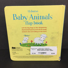 Load image into Gallery viewer, Baby Animals Flap Book (Usborne) (Sam Taplin) -board

