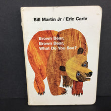 Load image into Gallery viewer, Brown Bear, Brown Bear, What Do You See? (Eric carle) -board
