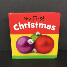 Load image into Gallery viewer, My First Christmas (Season: Winter, Holiday) -board
