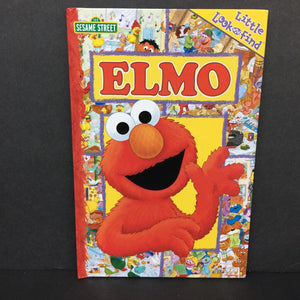 Elmo (Sesame Street) -character look & find hardcover