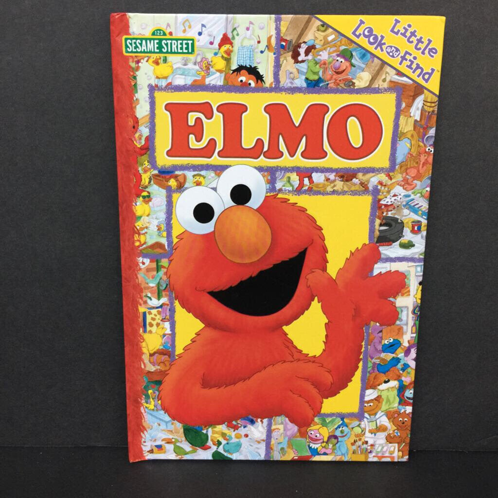 Elmo (Sesame Street) -character look & find hardcover
