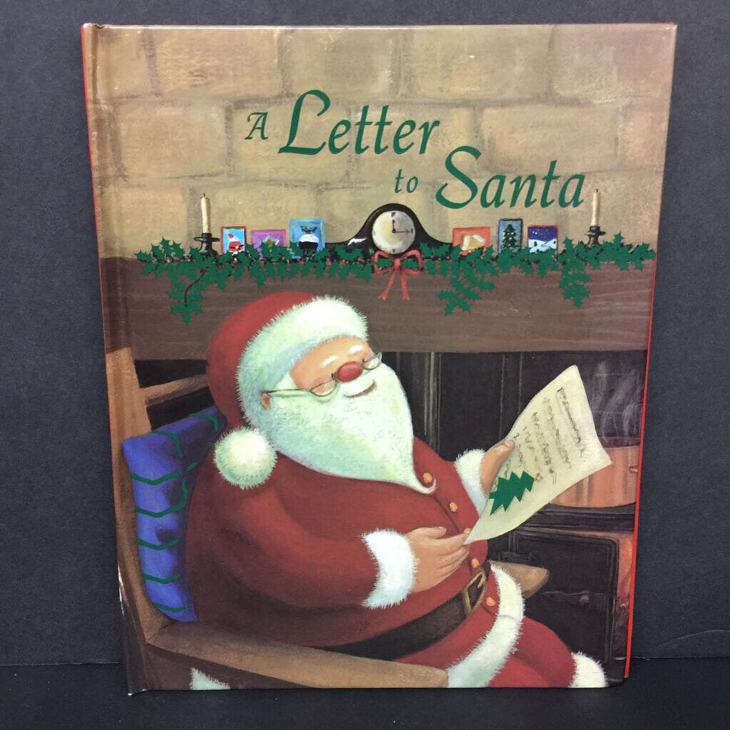 A Letter To Santa (Gaby Goldsack) (Season: Winter, Holiday: Christmas) -hardcover