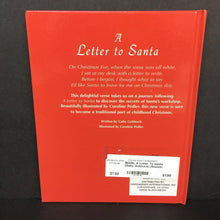 Load image into Gallery viewer, A Letter To Santa (Gaby Goldsack) (Season: Winter, Holiday: Christmas) -hardcover

