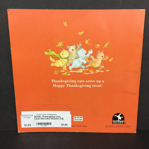 Thanksgiving Cats (Jean Marzollo) (Season: Fall, Holiday) -paperback