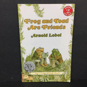 Frog and Toad are Friends (Arnold Lobel) (An I Can Read Level 2) -character reader paperback