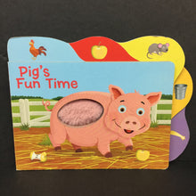Load image into Gallery viewer, Pig&#39;s Fun Time -touch &amp; feel board
