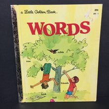 Load image into Gallery viewer, Words (Selma Lola Chambers) (Golden Book, Vintage Collectible 1981) -hardcover

