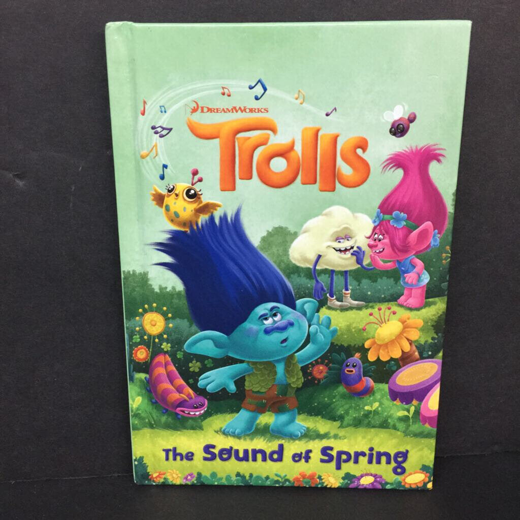 The Sound of Spring (Dreamworks Trolls) -character hardcover