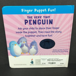 The Very Tiny Penguin (Finger Puppet Fun!) (Kate Thomson) -puppet board