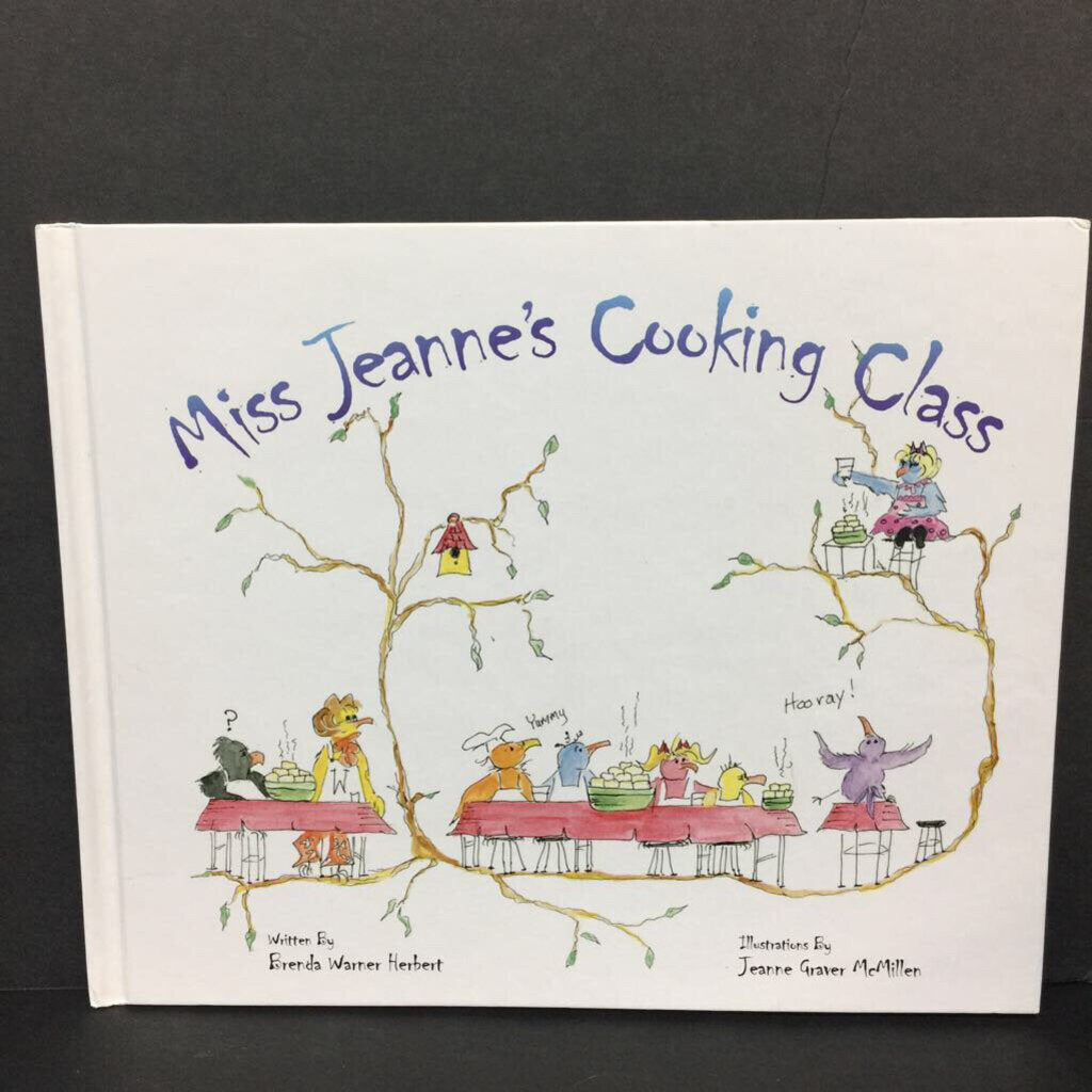 Miss Jeanne's Cooking Class (Brenda Warner Herbert) -food hardcover