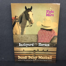 Load image into Gallery viewer, Night Mare (Backyard Horses) (Dandi Daley Mackall) -series paperback
