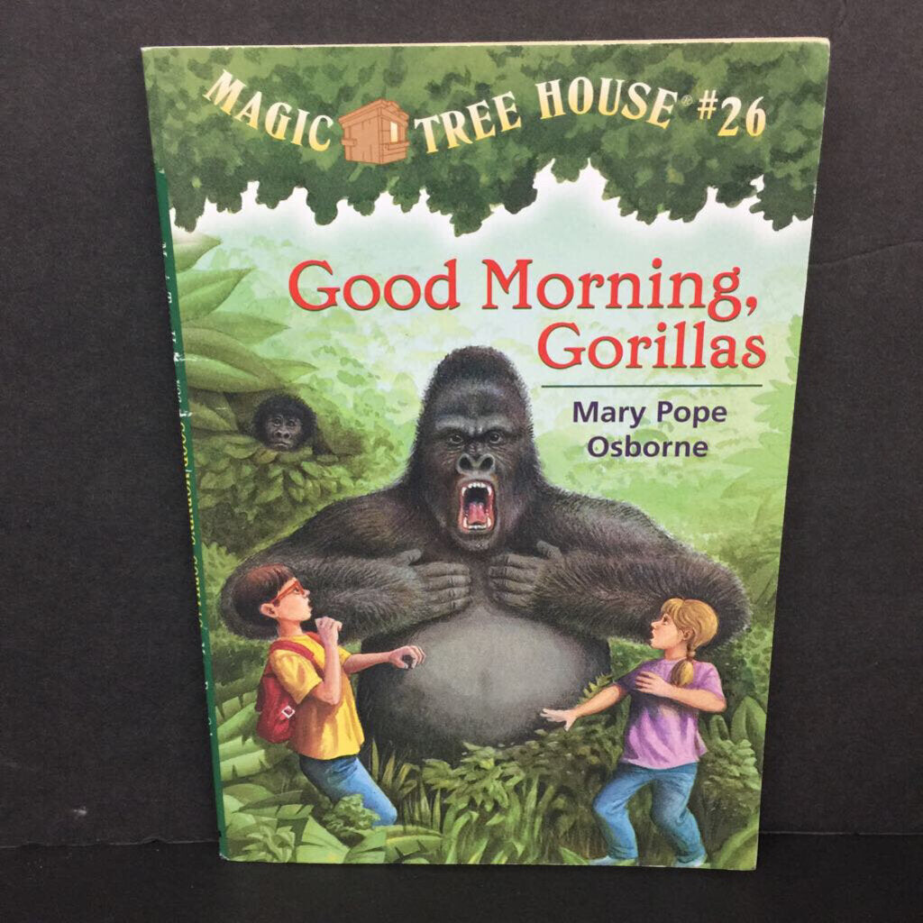 Good Morning, Gorillas (Magic Tree House) (Mary Pope Osborne) -series paperback