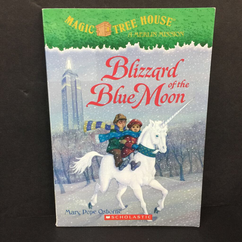 Blizzard of the Blue Moon (Magic Tree House: A Merlin Mission) (Mary Pope Osborne) -series paperback