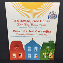 Load image into Gallery viewer, Red House Tree House Little Bitty Brown Mouse / Casa del arbol, casa rojita, diminuta ratoncita marroncita (English/Spanish) (Jane Godwin) -paperback
