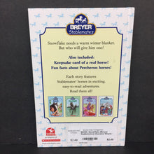Load image into Gallery viewer, Snowflake (Breyer Stablemates) (Suzanne Weyn) -character reader hardcover
