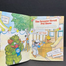 Load image into Gallery viewer, The Sesame Street Pet Show (Sesame Street Book Club) (Jim Henson&#39;s Sesame Street Muppets) (Emily Perl Kingsley) (Vintage Collectible 1980) -character hardcover
