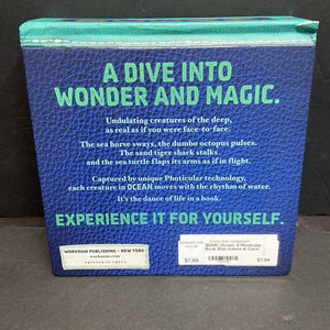 Ocean: A Photicular Book (Dan Kainen & Carol Kaufmann) (Sea Animals) -educational motion board