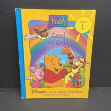 Load image into Gallery viewer, Good as Gold (Pooh &amp; Friends) (Disney&#39;s Out &amp; About with Pooh Grow and Learn Library Vol 1) (Ann Braybrooks) (Vintage Collectible 1996) -character hardcover
