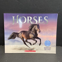 Load image into Gallery viewer, Horses (Jessica Lee Anderson) (Mammals) -educational paperback
